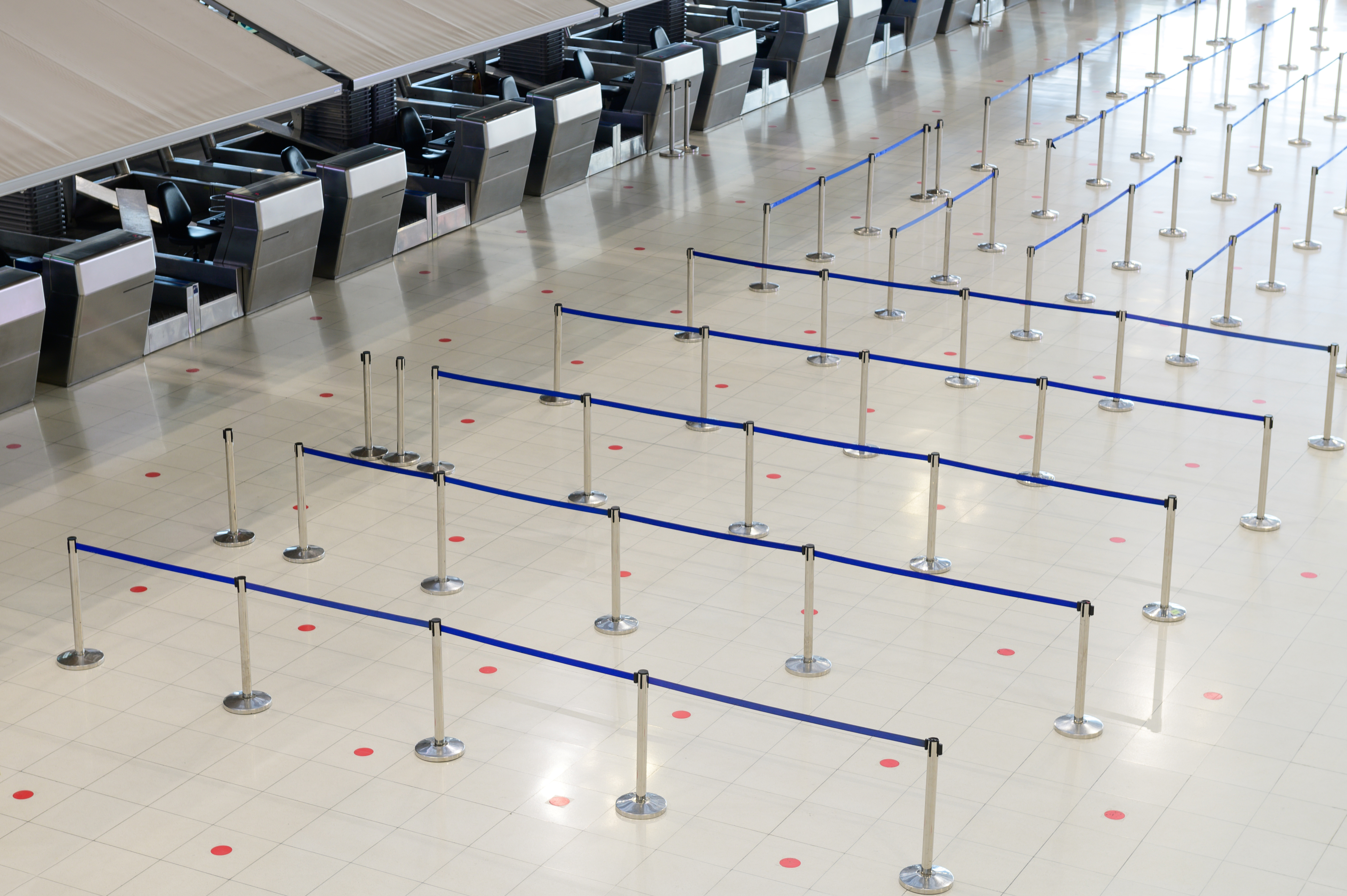 Queue Stanchions for Professional Spaces