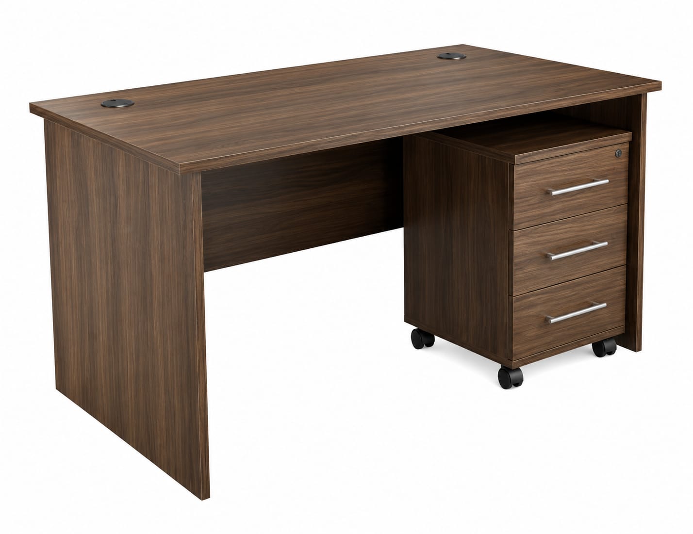 Office Table with Pedestal Drawer