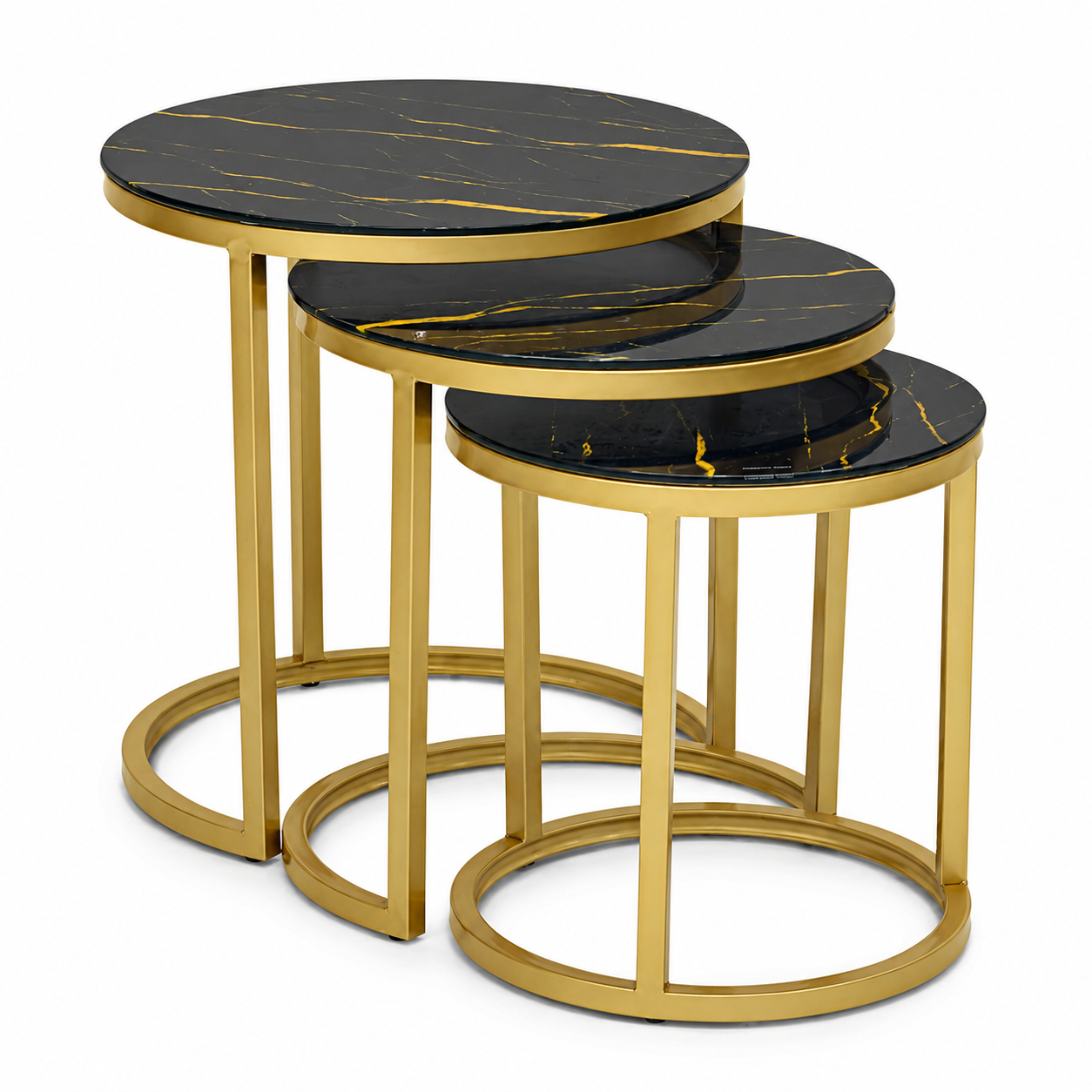 Round Coffee Table Glass Top