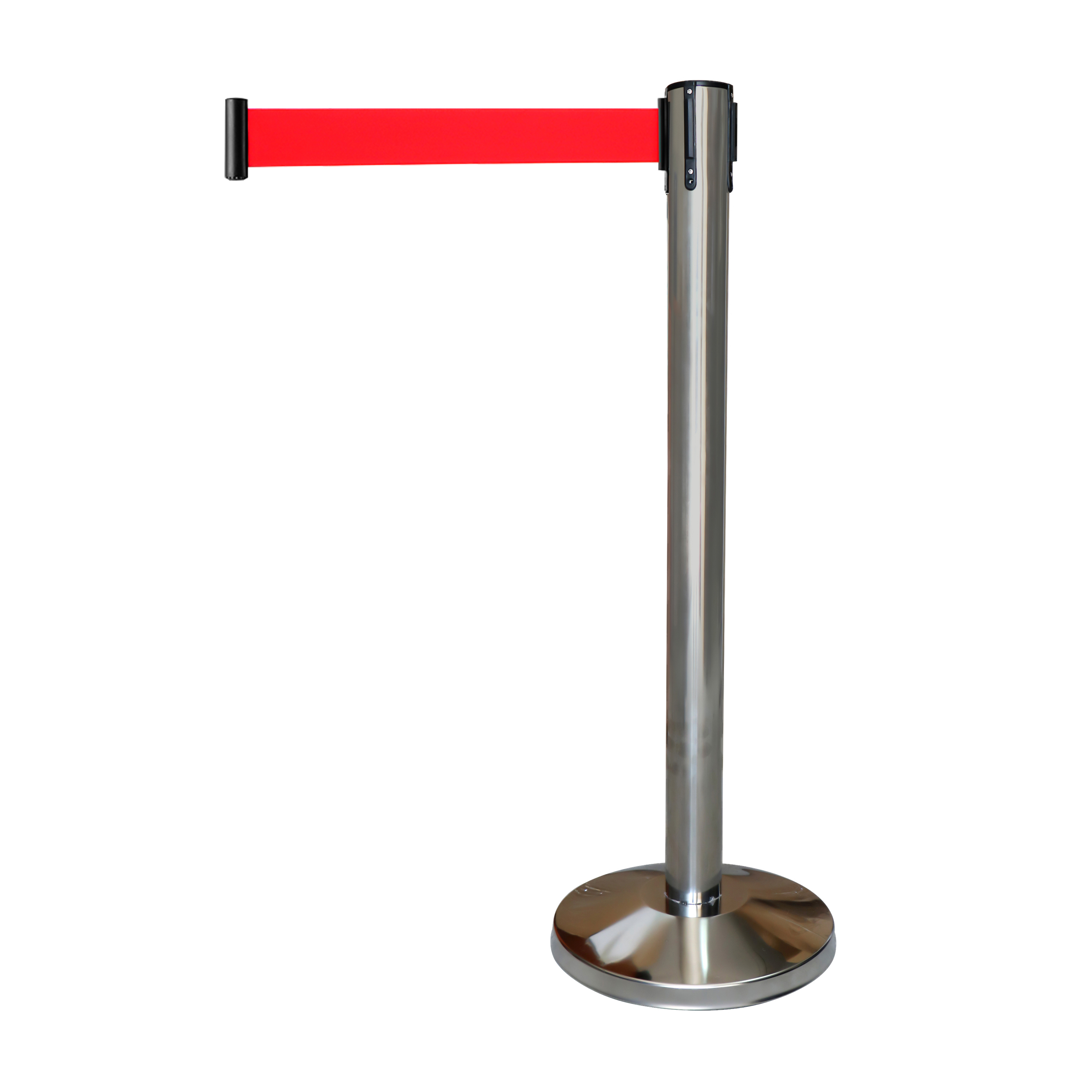 Silver Pole with Red Belt #1