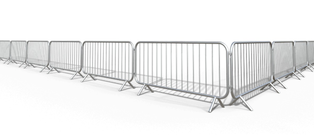 Sturdy Metal Barricades