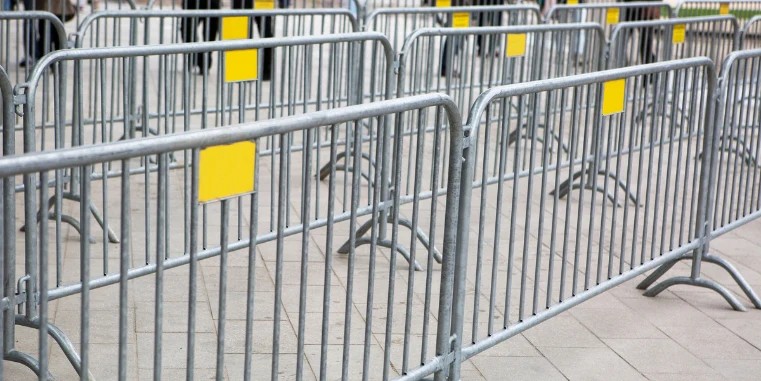 Sturdy Metal Barricades